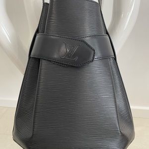 Louis Vuitton Epi Sac De Paule PM Shoulder Cross Bag Black